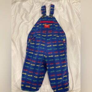 Vintage Osh Kosh B’gosh Train Overalls